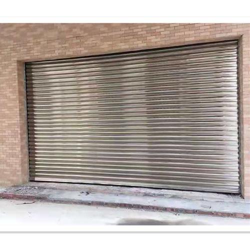 金盛不銹鋼電動卷閘門鋁合金卷簾門適合商鋪超市企事業單位